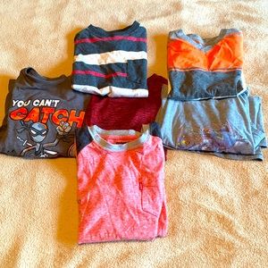 Levi’s, Champion, WonderNation, misc Yth boys short sleeve T-shirt’s Sz M, 7/8.